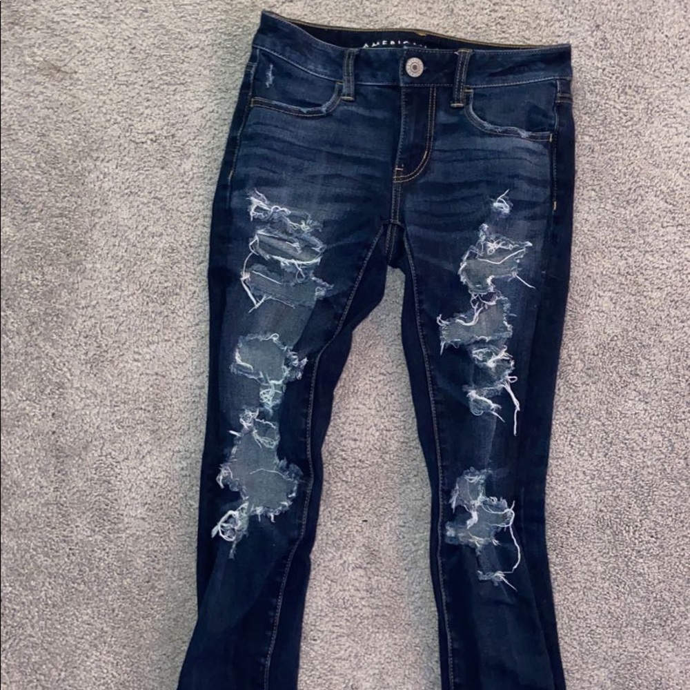 American Eagle Super Stretch Low Rise Jeans